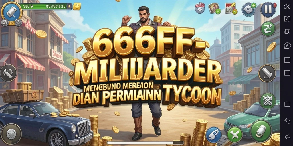 Tampilan menarik gameplay Tycoon dalam 666FF.