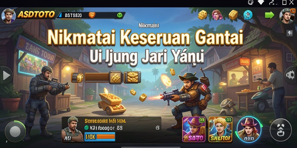 Tangkapan layar utama dari gameplay ASDTOTO yang penuh warna dan menarik.