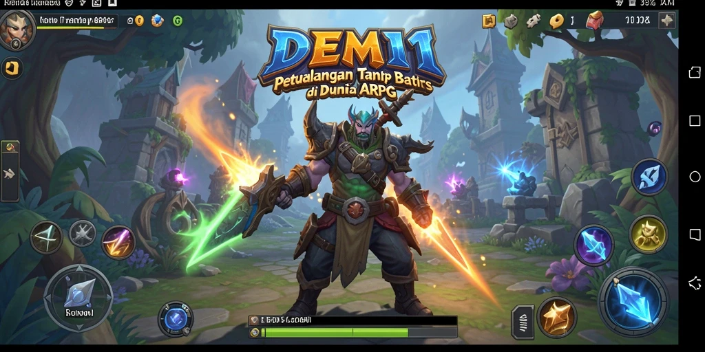 Gameplay seru dengan pertarungan dinamis dalam DEMI11.