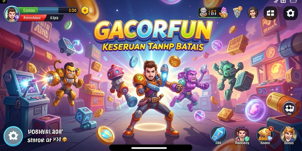 Tangkapan layar utama dari gameplay seru GACORFUN.