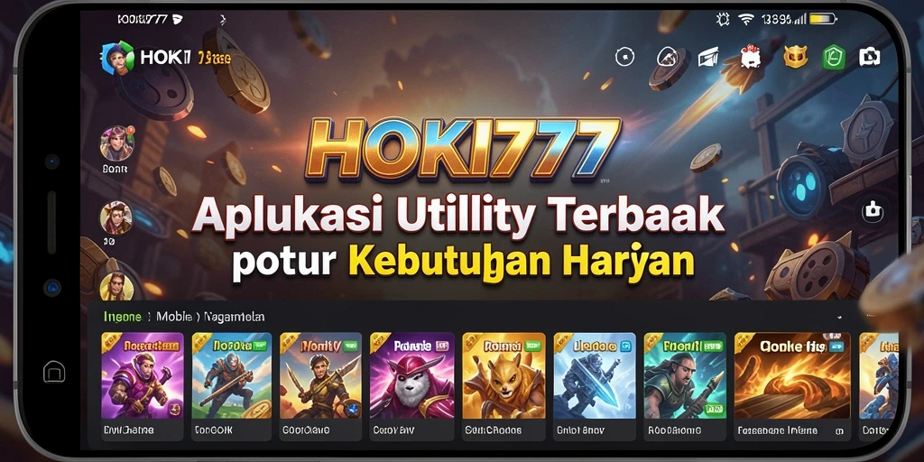 Tampilan utama HOKI777 menampilkan antarmuka yang intuitif dan fitur-fitur menarik.