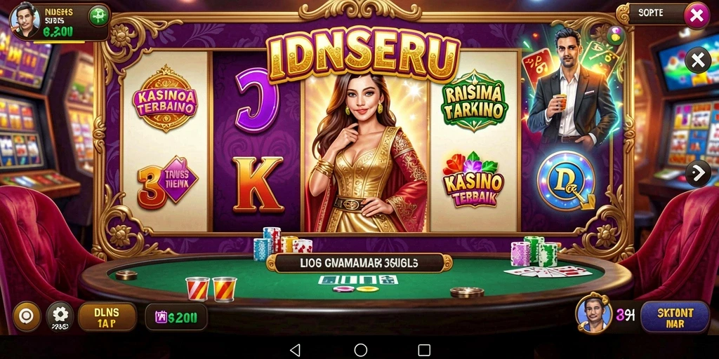 Gameplay seru dan interaktif di IDNSERU dengan berbagai permainan Kasino.