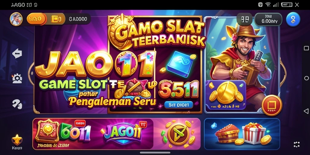 Screenshot JAGO11 menampilkan gameplay Slot yang seru dan mengasyikkan.
