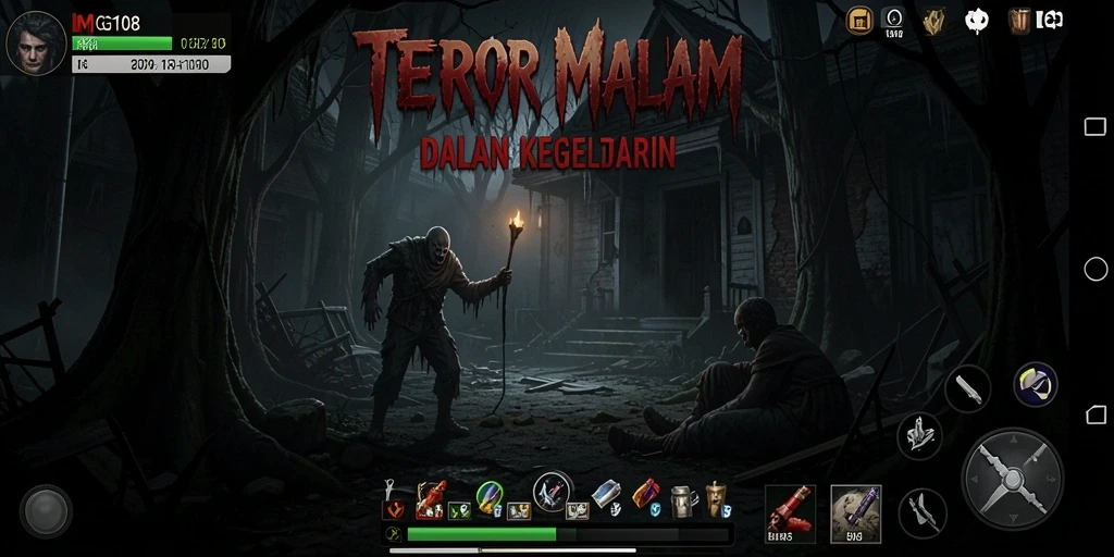 Gameplay MG108 yang mencekam dan penuh teror.
