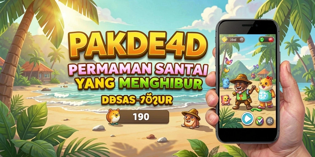 Screenshot PAKDE4D yang menunjukkan keseruan gameplay Casual.