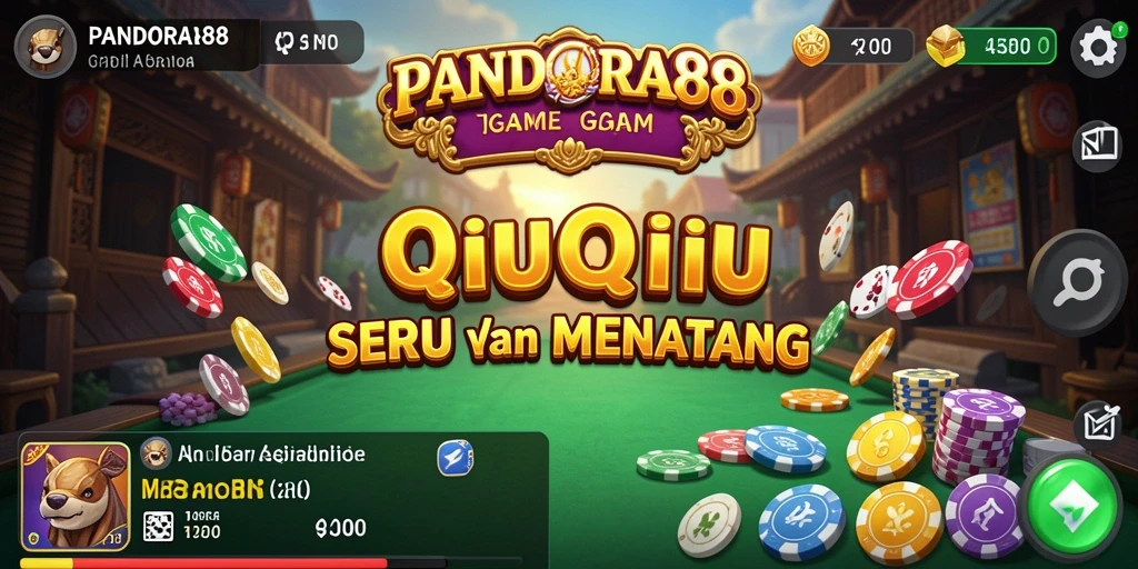 Tampilan gameplay QiuQiu yang menarik dan seru.