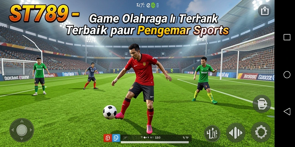 Screenshot gameplay ST789 menampilkan pertandingan seru para pemain.